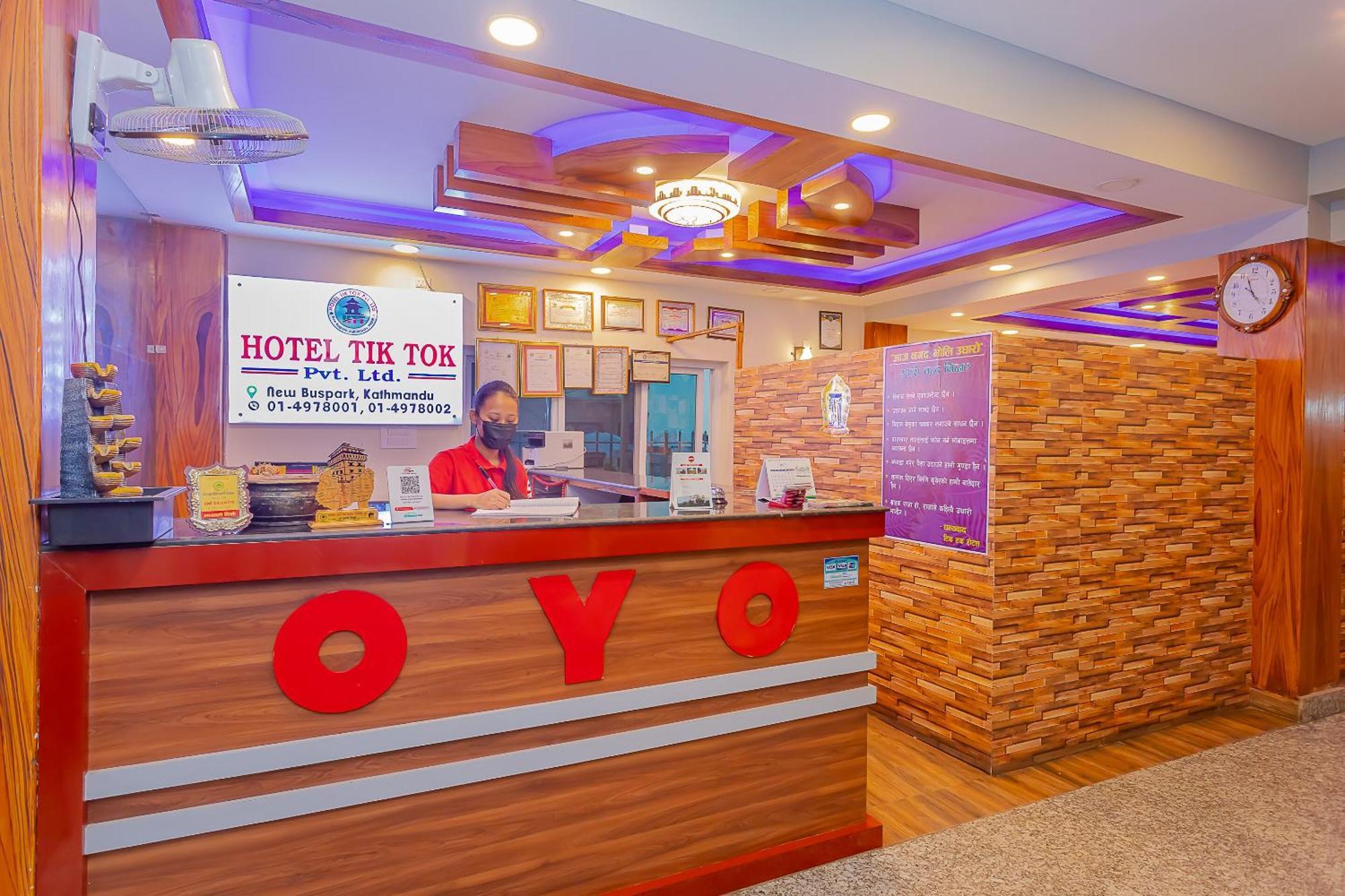 Oyo 799 Hotel Tik Tok Pvt Ltd. Kathmandu Exterior photo