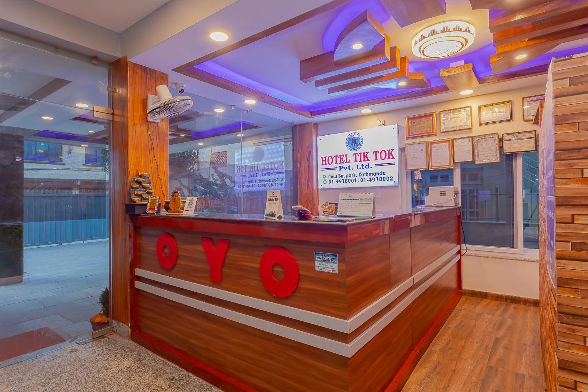 Oyo 799 Hotel Tik Tok Pvt Ltd. Kathmandu Exterior photo